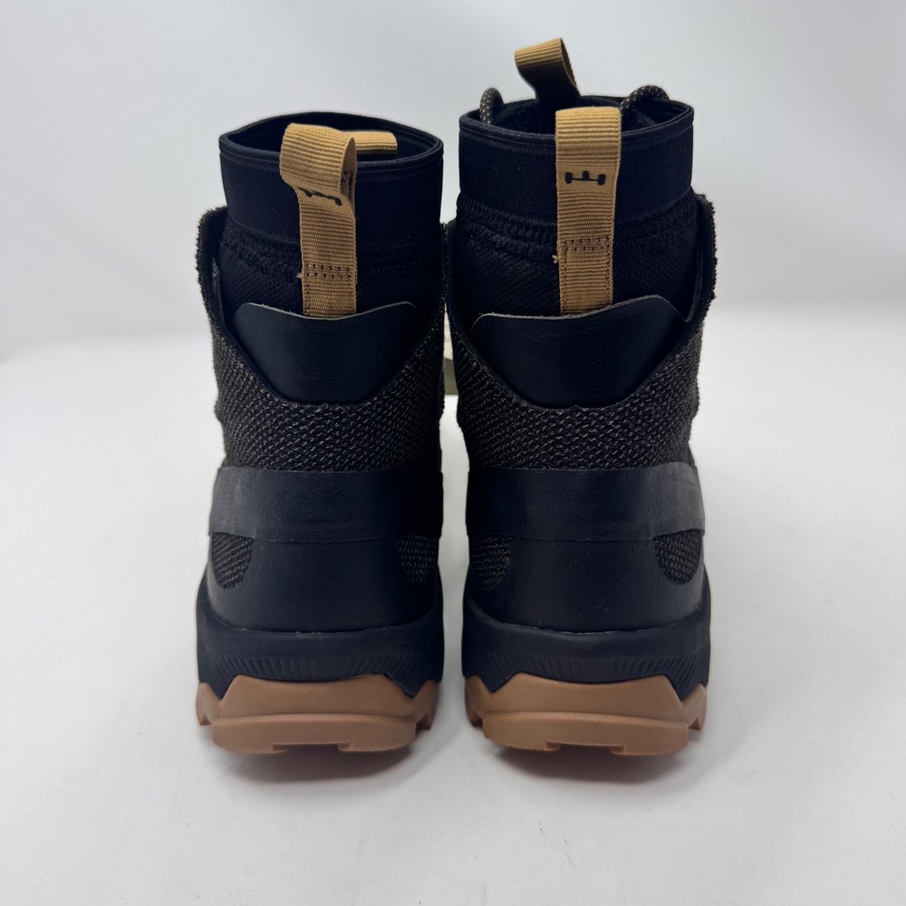 Naglev Unico Combat Black Kevlar Hiking Boots Mens Euro 45.5 High Top Gum Sole - Picture 4 of 7